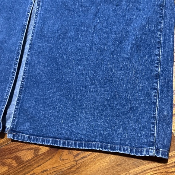 Vintage Faded Glory Medium Wash Blue Jean Denim Maxi Skirt Women’s Plus Size 24W - Picture 15 of 16